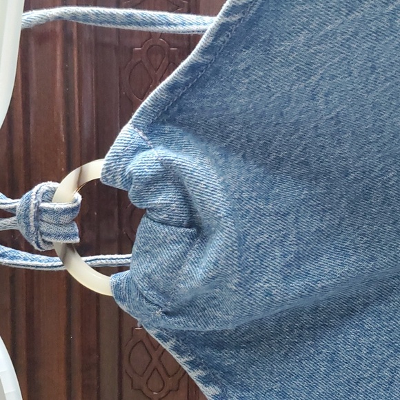 NWT denim mini dress - Picture 2 of 7